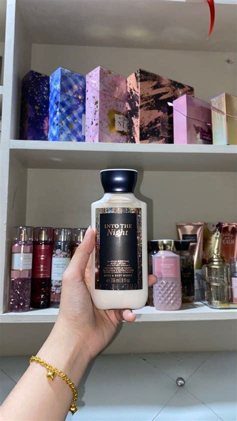 Bbw Into The Night Lotion Beauty Personal Care Bath Body Body Care On Carousell