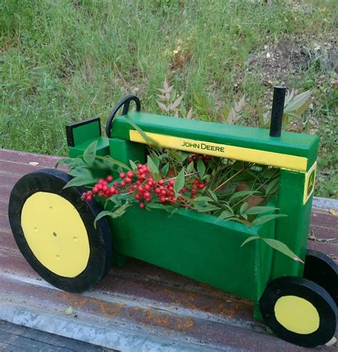 Diy John Deere Tractor Planter