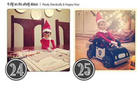 Pearls, Handcuffs, and Happy Hour: North Pole Breakfast and 45 Elf Ideas!