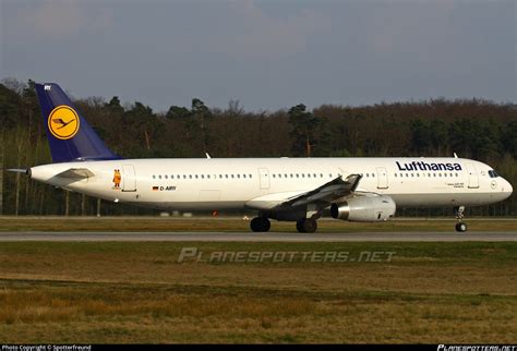 D AIRY Lufthansa Airbus A321 131 Photo By Spotterfreund ID 754722