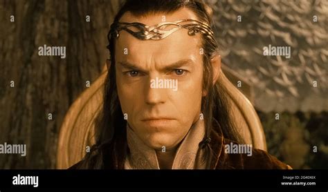 Usa Hugo Weaving In A Scene From C New Line Cinema Film The Lord Of The Rings The Fellowship