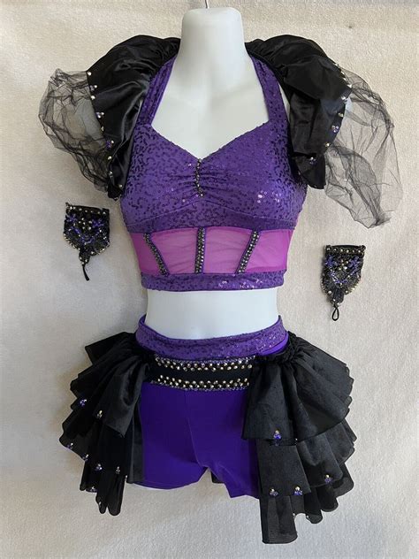 Custom Jazz Dance Costume Gem