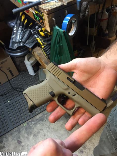 ARMSLIST For Sale Glock 43 9mm FDE Burnt Bronze