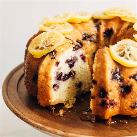 Blueberry Lemon Pound Cake California Giant Berry Farms