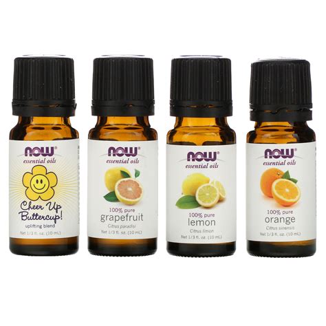 Now Foods Essential Oils Kit Put Some Pep In Your Step Uplifting 4