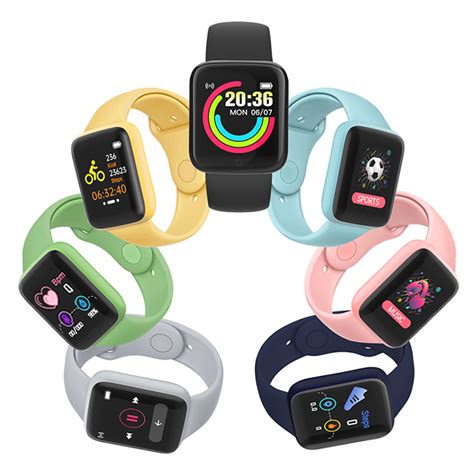 Reloj Inteligente Smartwatch D20 Macaron Varios Colores Unisex