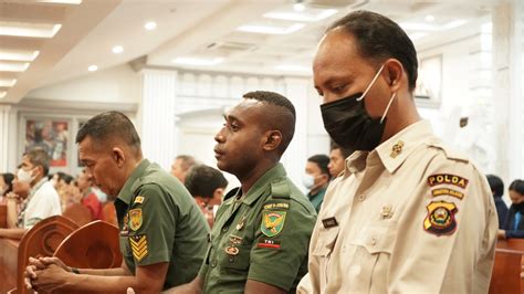 Umat Katolik TNI Dan Polri Anda Dipanggil Menuju Kesempurnaan Kasih