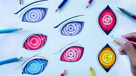 Naruto Rinnegan Eye Drawing