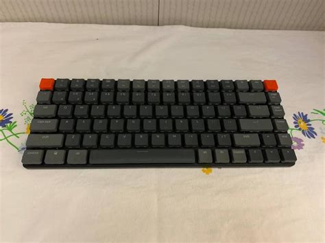 Keychron K3 E3 RGB Brown Optical Hot Swappable With Orange Travel Pouch Computers Tech Parts