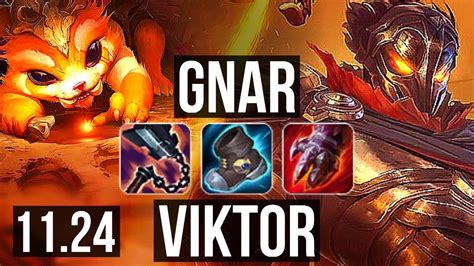 Gnar Vs Viktor Top 2 0m Mastery 6 Solo Kills 1100 Games Kr