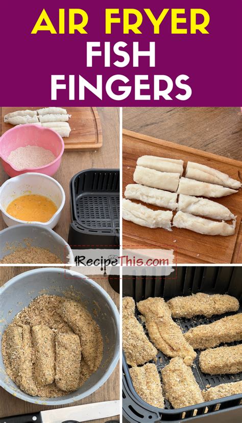 Homemade Fish Fingers In Air Fryer Recipe This