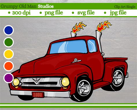 Ford Pick Up Truck Clip Art