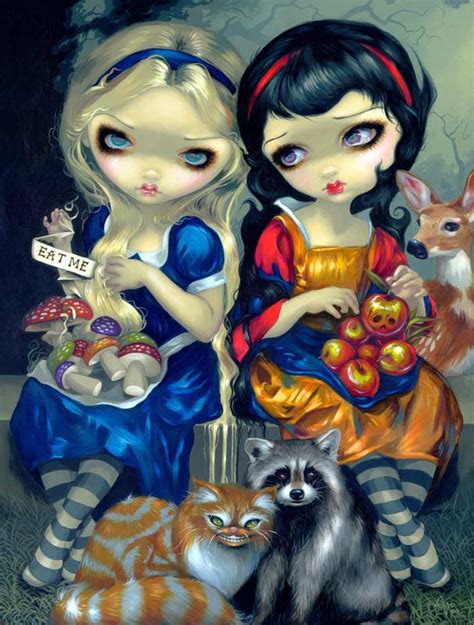 Alice And Snow White By Jasmine Becket Griffith