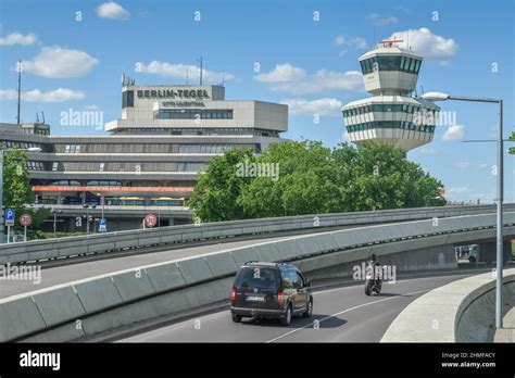 Access Road Main Building Terminal A With Tower Airport Tegel