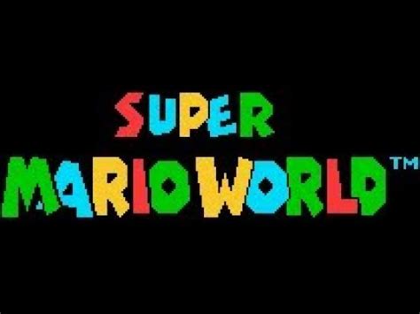 Classical Piano Super Mario World Athletic Theme Youtube