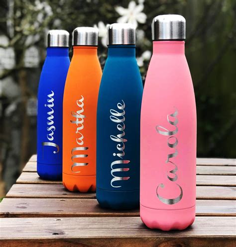 Matte Finish 500ml Water Bottles Kaias Laser Engraved Products