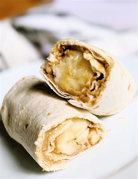 Peanut Butter Banana Wrap Recipe The Herbeevore