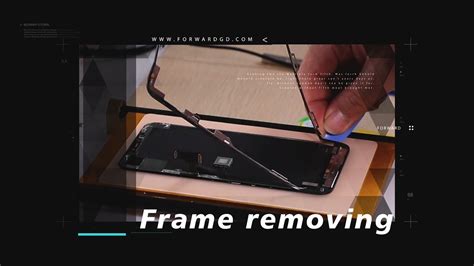 Iphone Pro Max Screen Refurbishing Video Tutorial Step Remove