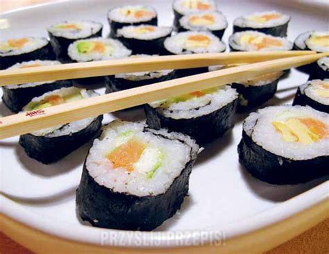 Sushi Maki Przepis Archiwum PrzyslijPrzepis Pl