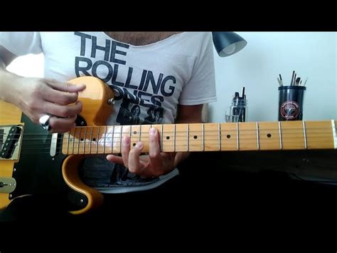 Brown Sugar – The Rolling Stones (Live 1972) | Guitar Cover | Open G Tuning