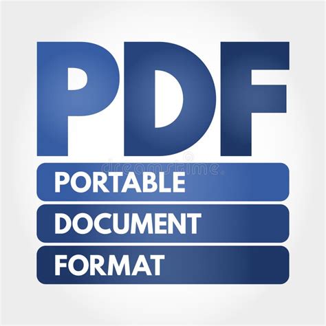 Fundo Do Conceito De Tecnologia De Formato De Documento Port Til Pdf