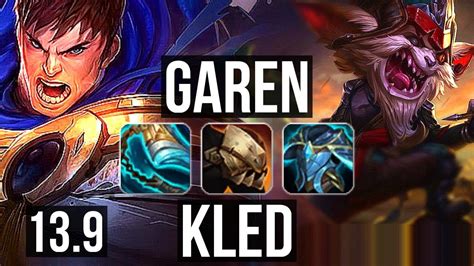 Garen Vs Kled Top Rank Garen M Mastery Games