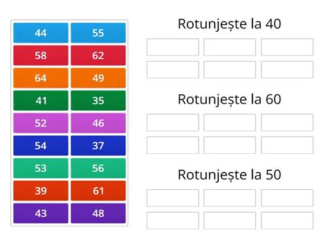 Rotunjirea Numerelor Sortare N Func Ie De Grup