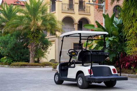 Newest Design Club Car Golf Cart Lifted Suspension Lithium Battery