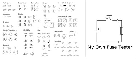 Inkscape Drawing Electrical Circuits Sheetlo