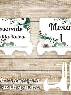 Reservado Menu Casamento Placa Mdf Mm Compre Produtos Personalizados