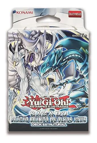 Yu Gi Oh Deck Estrutural Saga Do Drag O Branco Cartas