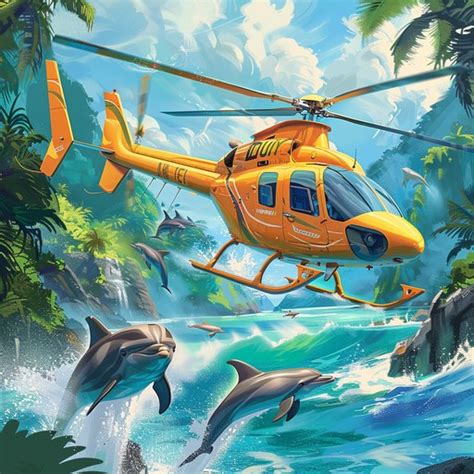 Helicopter Over Water Download Free Photo Now Stockcake
