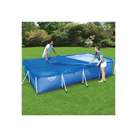 Couverture De Piscine Flowclear X Cm Bestway Prix Carrefour