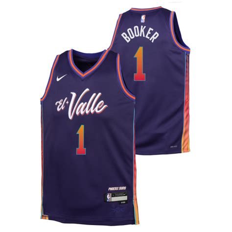 Maillot NBA Enfant Devin Booker Phoenix Suns Nike City Edition