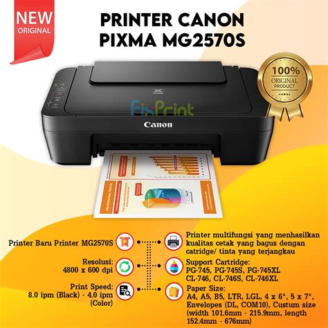 Jual Printer Canon PIXMA MG2570s E410 All In One A4 Multifungsi Print