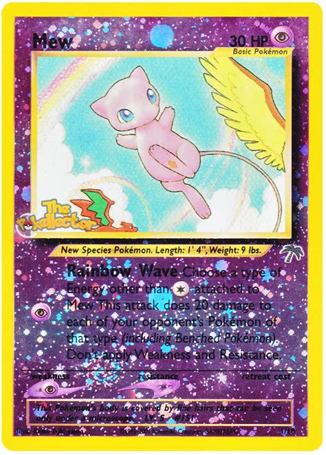 Mew Southern Islands 1 Pokemon Card