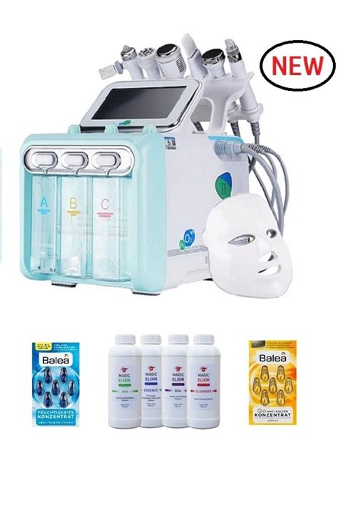 D Zaynshop Yeni Model Hydrafacial Led Maskeli B Y K Elik Motorlu