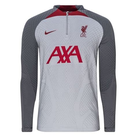 Liverpool Trainingsshirt Dri Fit Adv Strike Elite Drill Grau Smoke