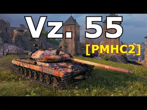 World Of Tanks Vz 55 11 500 Damage YouTube