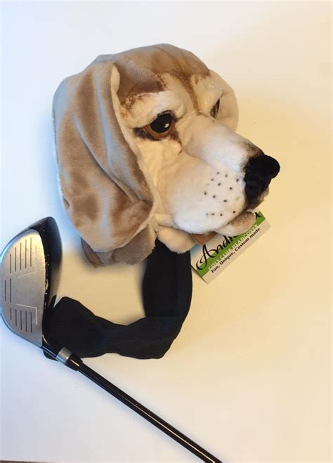 Custom Golf Headcovers And Puppets Silver Beagle Custom Made Headcover