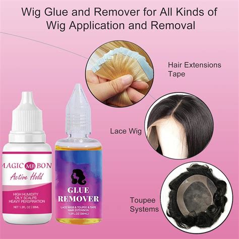 Lace Wig Glue Wig Adhesive And Glue Remover Set Wig Glue Lace Front And Lace Wig Glue