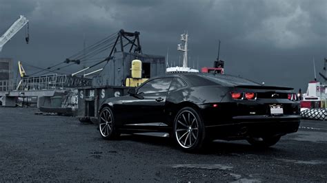 Black Coupe Chevrolet Chevrolet Camaro Car Hd Wallpaper Wallpaper