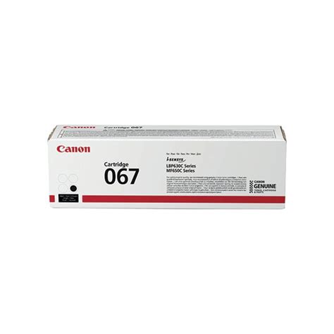 Office Supplies - CANON 067 TONER CARTRIDGE BLACK
