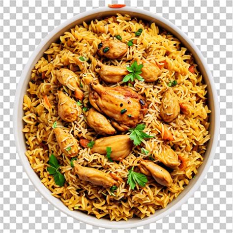 Discovering Biryani A Culinary Journey In Png Premium Ai Generated Psd