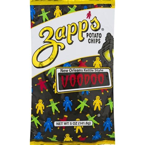 Zapps Potato Chips Voodoo New Orleans Kettle Style 5 Oz Instacart