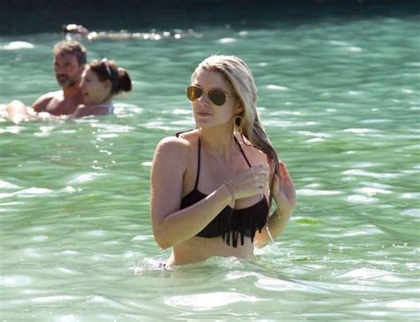 Ashley James Wearing A Bikini In Bali Barnorama