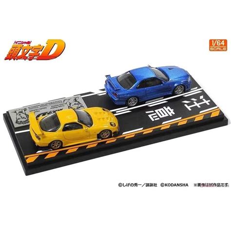 164 Initial D Keisuke Vs God Foot Gt R R34 Hobbies And Toys Toys