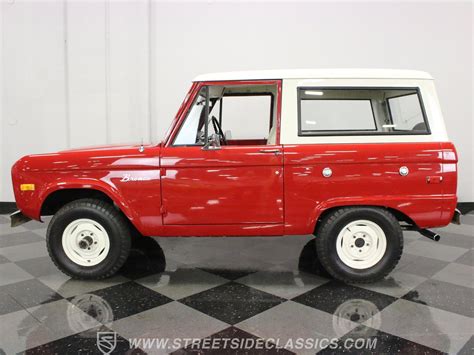 1972 Ford Bronco Classic Cars For Sale Streetside Classics