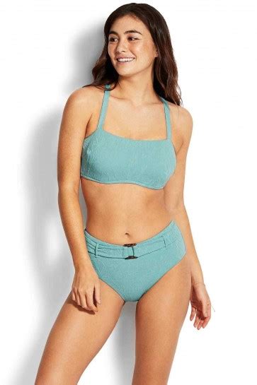 Swimwear Bayana Palm Coast Dd Bandeau Retro Bikini Set By Seafolly