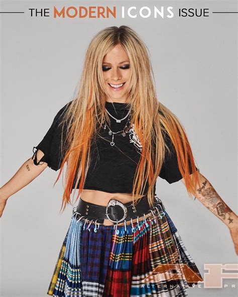 Avril Lavigne For Alternative Press 2022 Avril Lavigne Photo